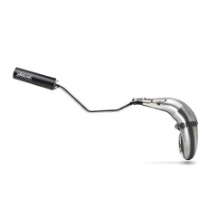 Pot d'échappement YASUNI Noir Passage Haut Droit Adapté Rieju MRT 50cc - TUB807TB-D57