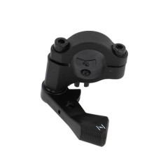 Commande de starter manuel Domino noir (fixation guidon)