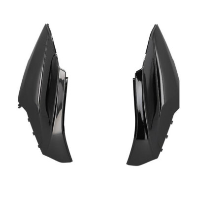 Carénage/Coque arrière adaptable noir brillant (paire) pour Scooter SYM ORBIT II 2T 50cc, ORBIT II 4T 50cc, ORBIT 125 cc