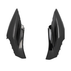 Carénage/Coque arrière adaptable noir brillant (paire) pour Scooter SYM ORBIT II 2T 50cc, ORBIT II 4T 50cc, ORBIT 125 cc