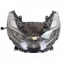 Phare/Optique adaptable LED homologué pour Honda 125 PCX 2021-2024