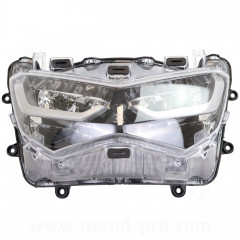 Phare/Optique adaptable A LED (Homologué CE) pour Maxi Scooter YAMAHA 125 N-MAX 2021+