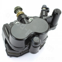 Étrier de frein adaptable double piston noir gauche pour Scooter 50cc 139QMB, 1PE40QMB, GY6