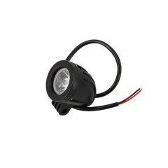 Feu additionnel orientable LED adaptable Alu Noir Diam Ext 57mm