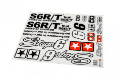 Planche autocollant STAGE6 590 x 420 mm