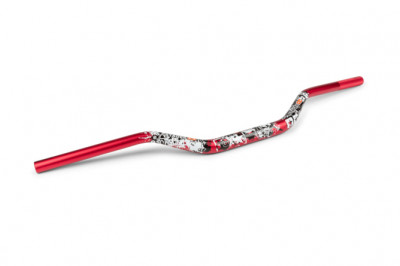 Guidon Cross STAGE6 Fatbar Design d.28,6mm Rouge
