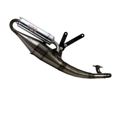 Pot d'échappement Leovince TT pour MBK 50 Nitro 2000+2001, Yamaha 50 Aerox 2000+2001, Keeway 50 Focus, Matrix, Malaguti 50 F15 Firefox liquide 2005 (REF 4039)