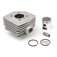 Kit cylindre piston AIRSAL ALU pour MBK 51 AIR (AV10) (VENDU SANS JOINT)