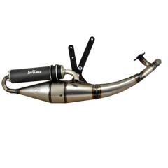 Pot d'échappement LEOVINCE TT Black Réf 4059B Liquide pour Peugeot 50 Ludix Blaster, Jet Force, Speedfight 3