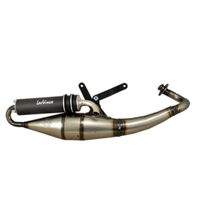 Pot d'échappement LEOVINCE TT Black Piaggio 50 Zip 2T 2009+, Typhoon 2012+, Aprilia SR Motard 2012+ (REF 4065B)