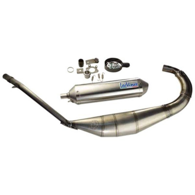 Pot d'échappement LEOVINCE Silencieux alu passage bas droite pour Aprilia RS4 2011