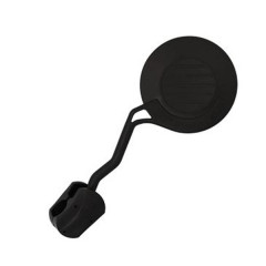 Rétroviseur gauche adaptable repliable universel plastiques noir homologué CE pour moto, quad, scooter