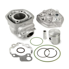 Kit haut moteur AIRSAL fonte adaptable Minarelli AM6 pour Peugeot 50 XPS, Aprilia 50 RS, Yamaha 50 TZR, MBK 50 X-Power