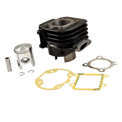 Kit cylindre-piston DR RACING PARTS en fonte pour MBK 50 Booster et Yamaha 50 BWS 2T