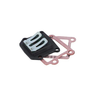 Clapet POLINI original 213.1003 compatible motorisation Minarelli vertical 2T 50cc scooter MBK 50 Booster, Stunt, Yamaha 50 BWS, Slider