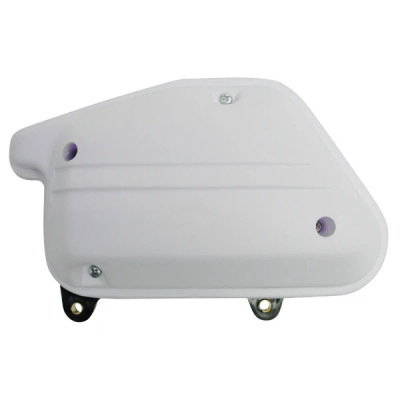 Filtre à air adaptable blanc complet pour MBK 50 Booster 1990-2003 / Stunt 1990-2003 / Yamaha 50 BWS 1990-2003