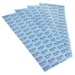 Feuilles de joint Artein 195x475 mm Kit de 4 épaisseurs 0,30 + 0,50 + 0,80 mm