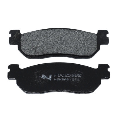 Plaquettes de frein adaptable FD0259BE ARRIERE pour YAMAHA XMAX 125CC 2010-2018, MAJESTY, XMAX, XCITY 250CC 2005-2014, MBK 250 SKYLINER 2000-2003, 400 SKYLINER 2004-AR