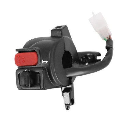 Commodo gauche adaptable adaptable pour MBK 50 Booster 1990-1999, Yamaha 50 BWS 1990-1999