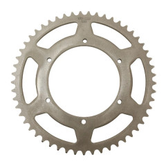 Couronne adaptable 53 dents pour Peugeot XR6, Aprilia RS4, Derbi GPR, DRD Racing, EVO, Nude 50cc - Réf : 420 53DTS D108 6F