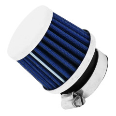 Filtre a air adaptable droit diamètre 28/35mm blanc