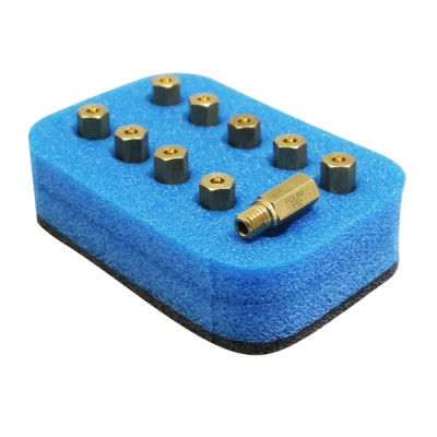 Gicleur Polini 100 A 118 (coffret de 10) pour carbu Keihin/Polini/OKO