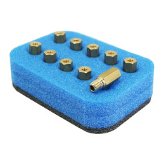 Gicleur Polini 140 A 158 (coffret de 10) pour carbu Keihin/Polini