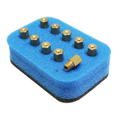 Gicleur Polini N° 80 A 125 (coffret de 10) pour Scooter, Mécaboite, Mobylette, Maxi Scooter, Moto, Quad