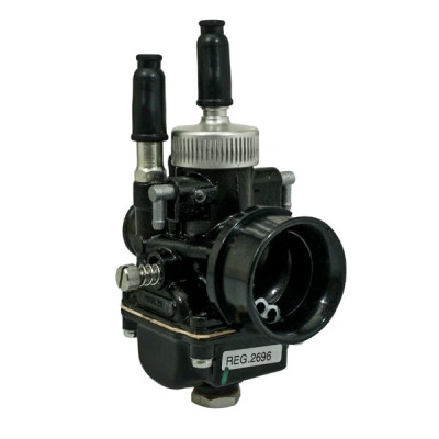 Carburateur Dellorto PHBG 21 DS Racing (montage souple, avec graissage, avec dépression, starter à câble) REF 2696