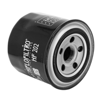 Filtre à huile Hiflofiltro HF202 80x80mm pour Moto : HONDA 750 CBX-F, VFR, VT-SHADOW, 800 VT-C, 1000