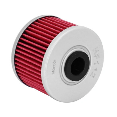 Filtre à huile Hiflofiltro 50x38mm pour Moto : HONDA 250 XLR, 250 XR R, 400 XR R, 600 XR R, 650 XR R, 650 DOMINATOR - KAWASAKI 250 KLX, 450 KLX R