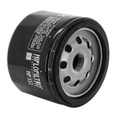 Filtre à huile Hiflofiltro 76x59mm pour Moto-Guzzi 850 Le-Mans 1975>, California 1945>, 1000 Le-Mans 1984>, California 1982>, 1000 SP3 1990>