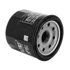 Filtre à huile Hiflofiltro HF951 (65x64mm) pour Maxi-Scooter : HONDA 300 SH 2007-2010, 400 SILVER WING 2001+, 400 SW-T, 250 FORZA, 600 SILVER WING 2001-2009