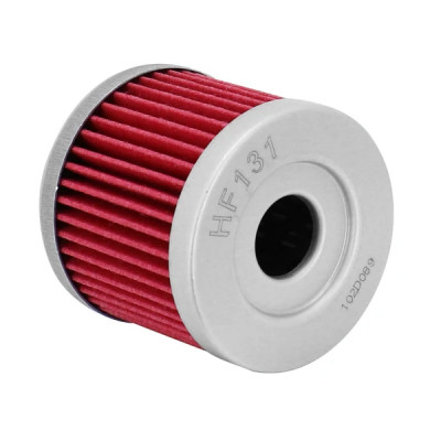 Filtre à huile Hiflofiltro HF131 (44x40mm) pour Maxi-Scooter : SUZUKI 125 AN 1995>2000, DR 125 S, GN 125 E, HYOSUNG 125-250 AQUILA, 250 COMET
