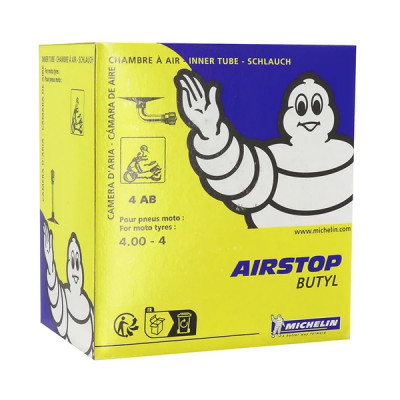 Chambre à air Michelin 4.00-4 4AB valve coudée 90° pour pocket quad