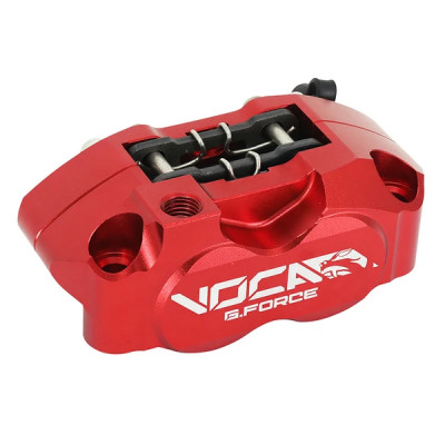 Etrier de frein Voca Racing 4 pistons rouge