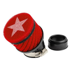 Filtre à air Stage6 diamètre 48mm couleur Rouge pour PWK