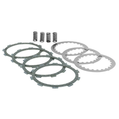 Disques d'embrayage Stage6 Racing carbone 4 disques pour Minarelli AM6, MBK 50 X-Power, Yamaha 50 TZR, DTR, Peugeot 50 XPS, Rieju 50 RS1, SMX, Beta 50 RR