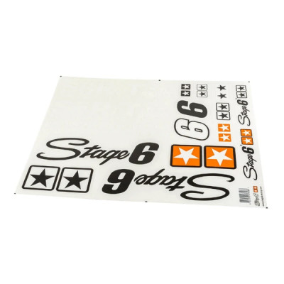 Planche de stickers Stage6 Blanc 590 x 420 mm
