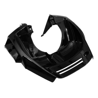 Dessous de tablier avant adaptable noir pour scooter MBK Stunt / Yamaha Slider