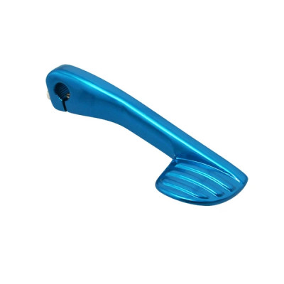 Kick scooter adaptable alu full bleu pour MBK 50 Booster, Nitro / Yamaha 50 BWS, Aerox
