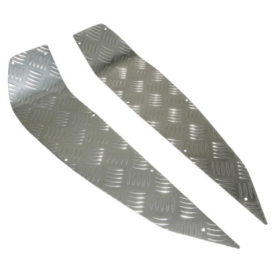 Marche pied Tun'r alu poli (2 pièces) pour scooter MBK Nitro et Yamaha Aerox 2002 à 2012