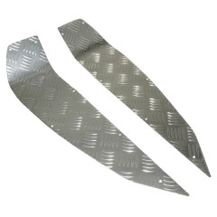 Marche pied Tun'r alu poli (2 pièces) pour scooter MBK Nitro et Yamaha Aerox 2002 à 2012