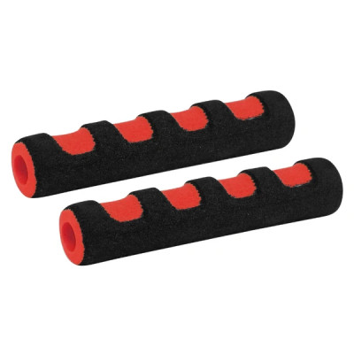 Mousse levier frein adaptable noir / rouge 100mm