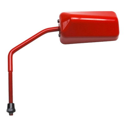 Rétroviseur adaptable réversible diamètre 8 rouge pour scooter
