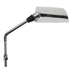 Rétroviseur gauche adaptable diamètre 8 chrome pour scooter REPLAY F1 EVO