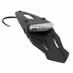 Support de plaque adaptable avec feu transparent 9 LEDs, homologué CE