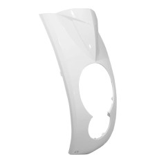 Tablier avant adaptable blanc brillant pour scooter Ludix (compteur triangulaire)