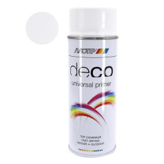 Aérosol peinture apprêt glycéro blanc adaptable 400ml