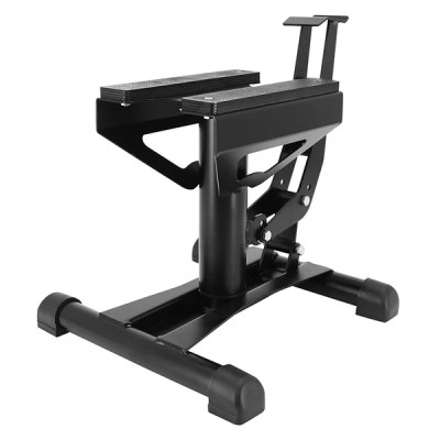 Lève-pont moto adaptable réglable à pédale 4 niveaux (hauteur 400-415-420-430 mm)